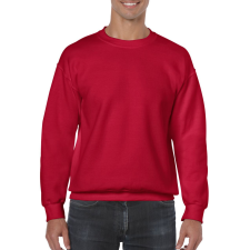 GILDAN Kereknyakú körkötött pulóver, Gildan GI18000, Cherry Red-2XL férfi pulóver, kardigán