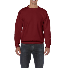 GILDAN Kereknyakú körkötött pulóver, Gildan GI18000, Garnet-3XL férfi pulóver, kardigán