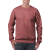 GILDAN Kereknyakú körkötött pulóver, Gildan GI18000, Heather Sport Dark Maroon-S