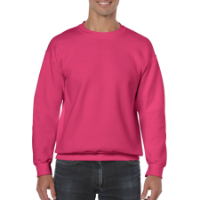 GILDAN Kereknyakú körkötött pulóver, Gildan GI18000, Heliconia-2XL férfi pulóver, kardigán