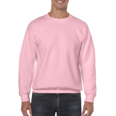 GILDAN Kereknyakú körkötött pulóver, Gildan GI18000, Light Pink-M
