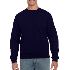 GILDAN Kereknyakú körkötött pulóver, Gildan GI18000, Navy-5XL férfi pulóver, kardigán