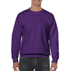 GILDAN Kereknyakú körkötött pulóver, Gildan GI18000, Purple-L