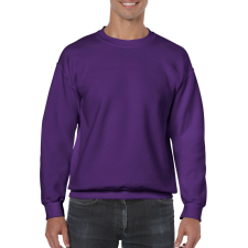 GILDAN Kereknyakú körkötött pulóver, Gildan GI18000, Purple-XL férfi pulóver, kardigán