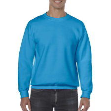 GILDAN Kereknyakú körkötött pulóver, Gildan GI18000, Sapphire-3XL férfi pulóver, kardigán