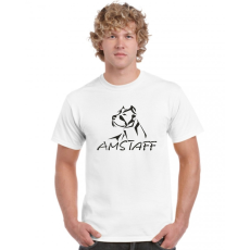 GILDAN Kereknyakú Póló - Amstaff