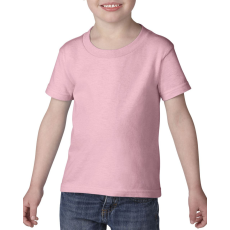 GILDAN Kereknyakú rövid ujjú gyerek póló, Gildan GIP5100, Light Pink-4T (L)