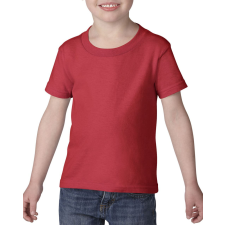 GILDAN Kereknyakú rövid ujjú gyerek póló, Gildan GIP5100, Red-5T (XL) gyerek póló