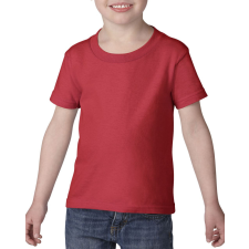 GILDAN Kereknyakú rövid ujjú gyerek póló, Gildan GIP5100, Red-6T (2XL) gyerek póló