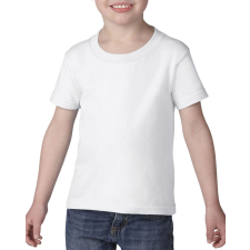 GILDAN Kereknyakú rövid ujjú gyerek póló, Gildan GIP5100, White-5T (XL) gyerek póló