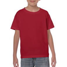 GILDAN Kereknyakú rövid ujjú gyerekpóló, Gildan GIB5000, Cardinal Red-XS