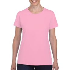 GILDAN Kerknyakú karcsusított női póló, Gildan GIL5000, Light Pink-S