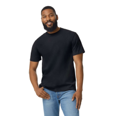 GILDAN Klasszikus szabású körkötött póló, Gildan GI65000, Pitch Black-2XL