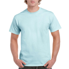 GILDAN Klasszikus szabású rövid ujjú kereknyakú póló, Gildan GIH000, Chambray-M