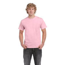 GILDAN környakas póló, világos rózsaszín férfi póló