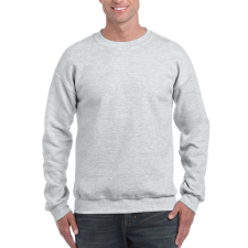 GILDAN Környakas unisex prémium pulóver, Gildan GI12000, Ash-XL férfi pulóver, kardigán