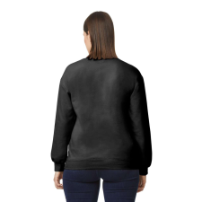 GILDAN Környakú uniszex pulóver, Gildan GISF000, Black-3XL férfi pulóver, kardigán