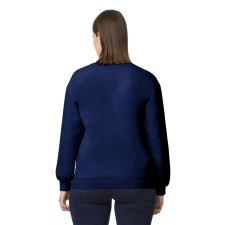 GILDAN Környakú uniszex pulóver, Gildan GISF000, Navy-XL férfi pulóver, kardigán