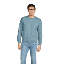 GILDAN Környakú uniszex pulóver, Gildan GISF000, Stone Blue-4XL férfi pulóver, kardigán