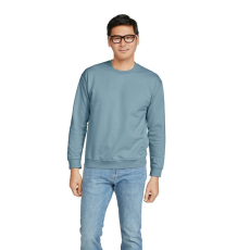 GILDAN Környakú uniszex pulóver, Gildan GISF000, Stone Blue-M