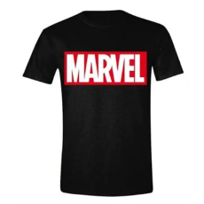 GILDAN Marvel Box Logo póló - L