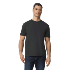 GILDAN Modern oldalvarrott rövid ujjú kereknyakú póló, Gildan GI980, Smoke-3XL