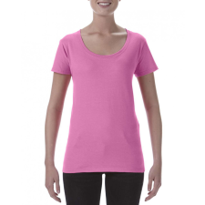 GILDAN Női póló Gildan GIL64550 Softstyle® Deep Scoop póló -S, Azalea női póló