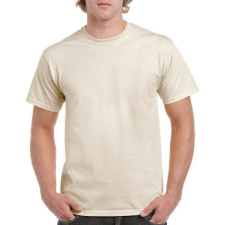 GILDAN Póló (Gildan Heavy Cotton) (100%pamut 185g/m2) natural, L munkaruha