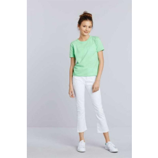 GILDAN Póló (Gildan Softstyle) ifjúság gyerek (100%pamut) irish green, XS