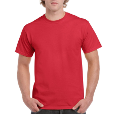 GILDAN Póló (Gildan Ultra Cotton) (100%pamut 203g/m2) red, M munkaruha