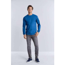 GILDAN Póló (Gildan Ultra Cotton) hosszú ujjú unisex (100%pamut 205g/m2) royal, S
