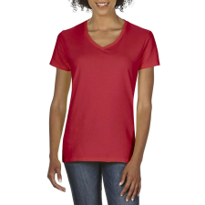 GILDAN Premium Cotton® női póló (red, L) női póló