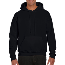 GILDAN Prémium kapucnis pulóver, Gildan GI12500, Black-L