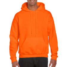 GILDAN Prémium kapucnis pulóver, Gildan GI12500, S.Orange-L férfi pulóver, kardigán