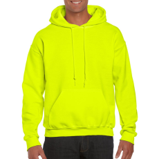 GILDAN Prémium kapucnis pulóver, Gildan GI12500, Safety Green-M