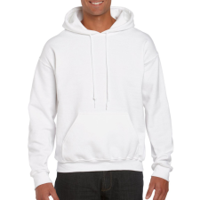 GILDAN Prémium kapucnis pulóver, Gildan GI12500, White-2XL férfi pulóver, kardigán