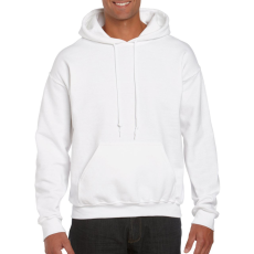 GILDAN Prémium kapucnis pulóver, Gildan GI12500, White-M