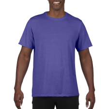 GILDAN Rövid ujjú Actíve Fit férfi sport póló, Gildan GI46000, Sport Purple-S férfi póló