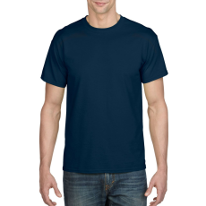 GILDAN Rövid ujjú kereknyakú unisex póló, Gildan GI8000, Navy-3XL