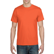GILDAN Rövid ujjú kereknyakú unisex póló, Gildan GI8000, Orange-S férfi póló