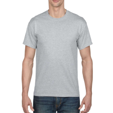 GILDAN Rövid ujjú kereknyakú unisex póló, Gildan GI8000, Sport Grey-XL férfi póló