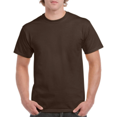 GILDAN Rövid ujjú klasszikus szabású póló, Gildan GI5000, Dark Chocolate-5XL