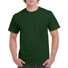 GILDAN Rövid ujjú klasszikus szabású póló, Gildan GI5000, Forest Green-XL férfi póló