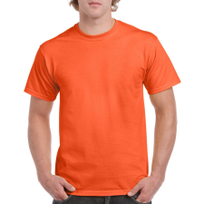 GILDAN Rövid ujjú klasszikus szabású póló, Gildan GI5000, Orange-XL férfi póló