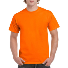 GILDAN Rövid ujjú klasszikus szabású póló, Gildan GI5000, S.Orange-3XL férfi póló