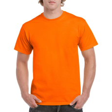 GILDAN Rövid ujjú klasszikus szabású póló, Gildan GI5000, S.Orange-S