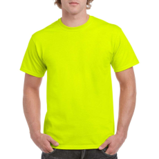 GILDAN Rövid ujjú klasszikus szabású póló, Gildan GI5000, Safety Green-2XL