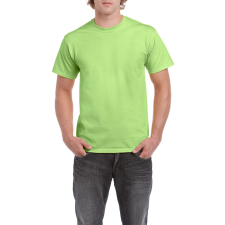 GILDAN Rövid ujjú póló, Gildan GI5000, körkötött, Mint Green-5XL férfi póló