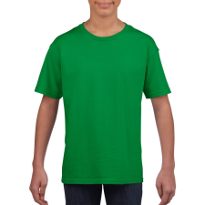 GILDAN Rövid ujjú Softstyle gyerekpóló, Gildan GIB64000, Irish Green-XS gyerek póló