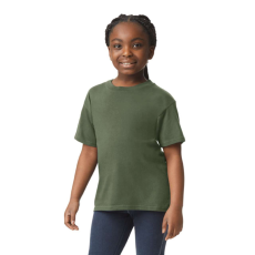 GILDAN Rövid ujjú Softstyle gyerekpóló, Gildan GIB64000, Military Green-XS